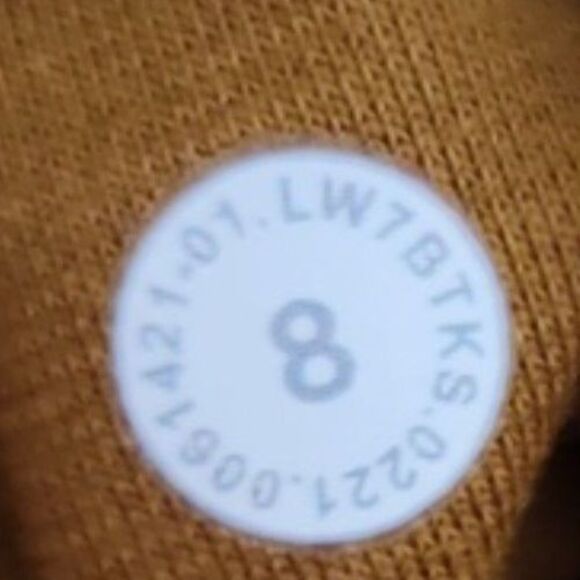 Lululemon Align Short 8", Gold Spice, Size 8, W7BTKS - Picture 9 of 12